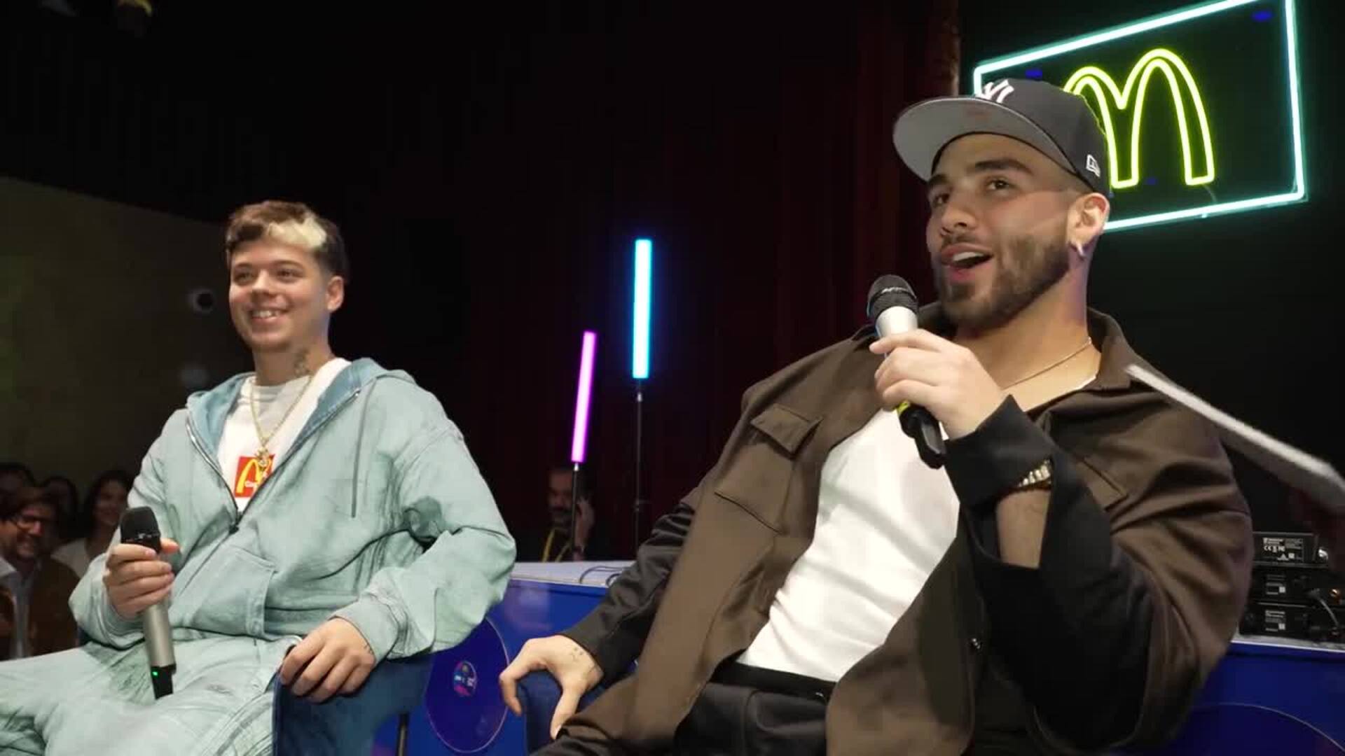 Turizo y Saiko, protagonistas de una exclusiva fiesta de McDonald’s