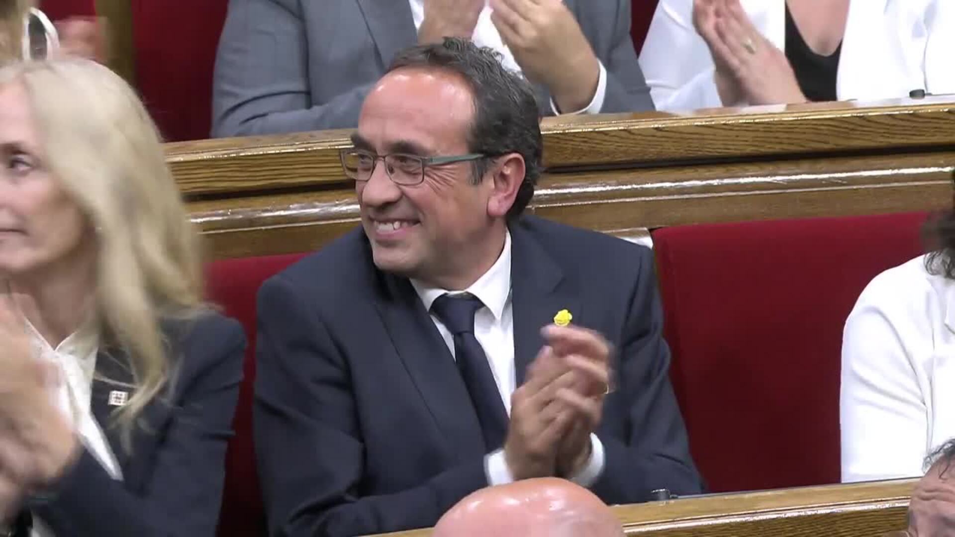 Sans (ERC) y Pérez (PSC), escogidos vicepresidentes de la Mesa del Parlament