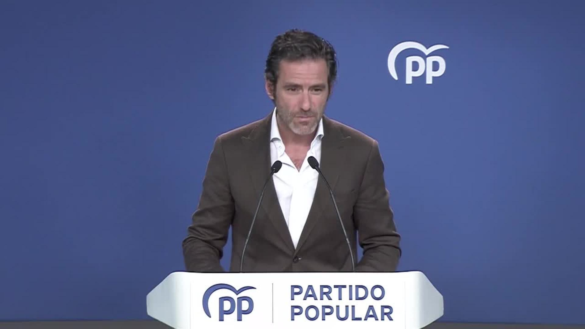 El PP vuelve a pedir explicaciones a Sánchez por labor de su mujer