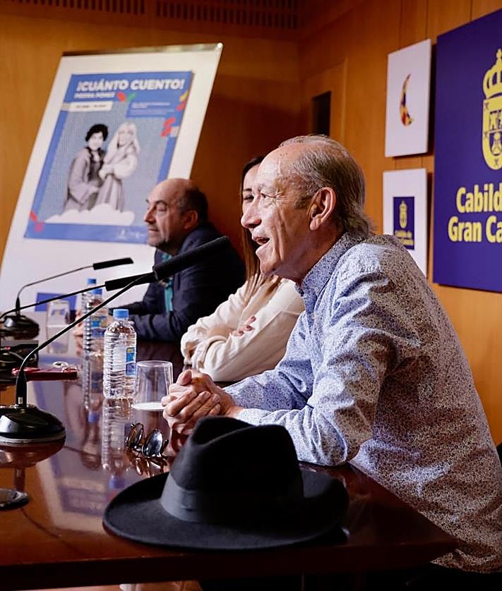 Imagen secundaria 2 - Diferentes momentos de la presentación de '¡Cuánto cuento!'.