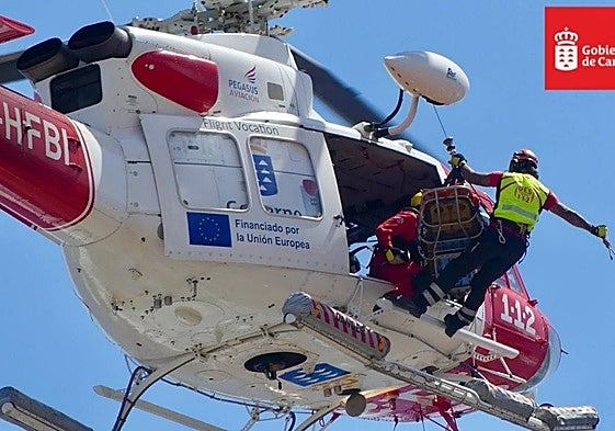 Helicóptero de rescate del Ges.