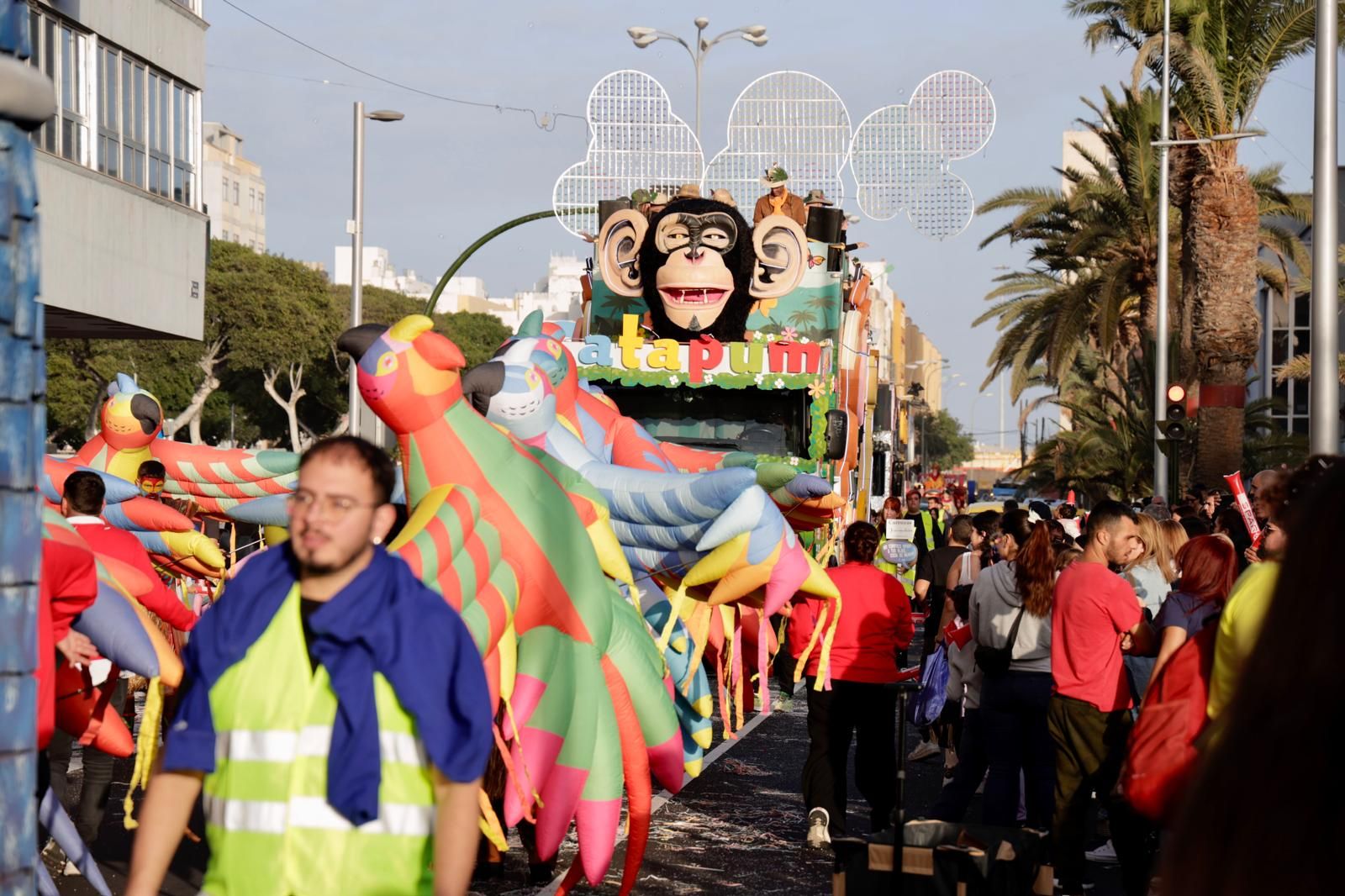 La magia de Melchor, Gaspar y Baltasar recorre Las Palmas de Gran Canaria