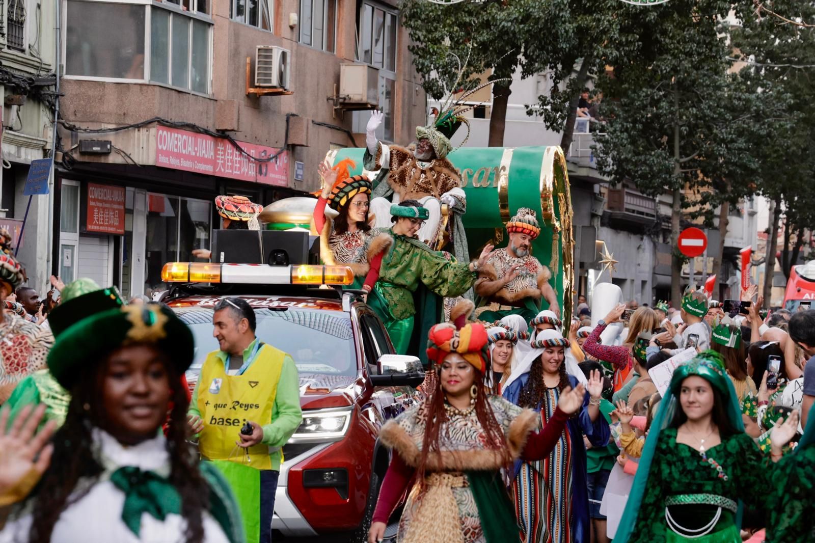 La magia de Melchor, Gaspar y Baltasar recorre Las Palmas de Gran Canaria