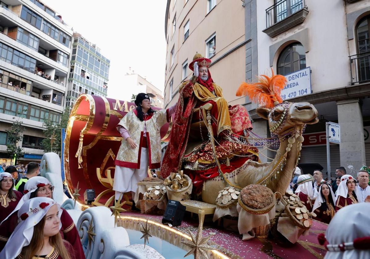 La magia de Melchor, Gaspar y Baltasar recorre Las Palmas de Gran Canaria