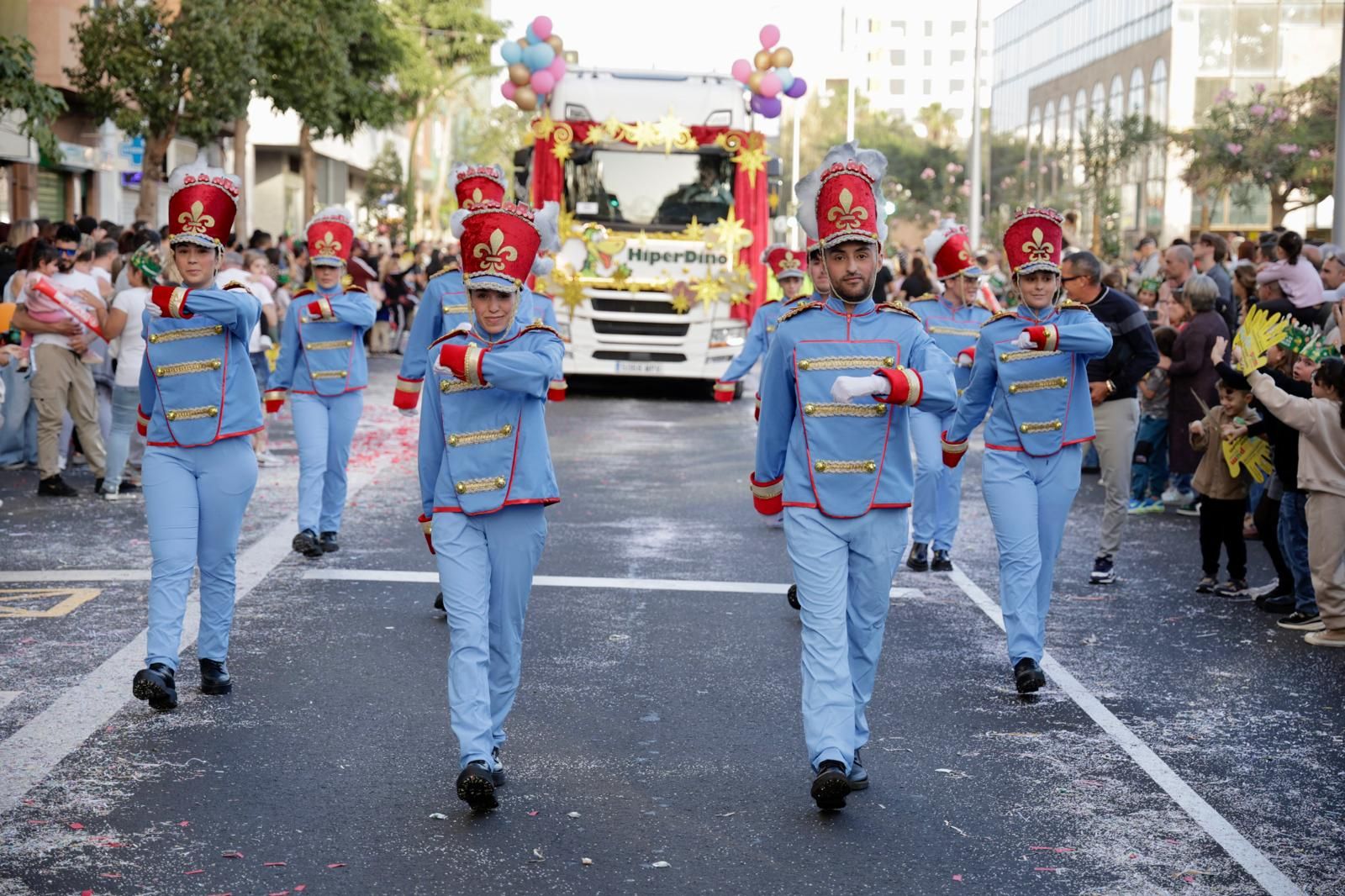 La magia de Melchor, Gaspar y Baltasar recorre Las Palmas de Gran Canaria