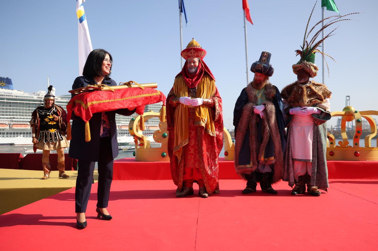 Los Reyes Magos, en la Naval