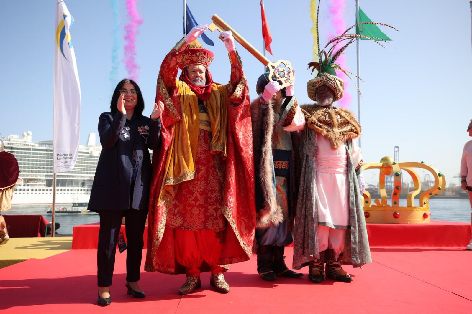 Los Reyes Magos, en la Naval