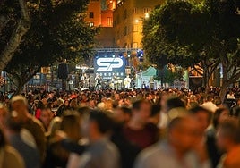 La noche de Reyes en Triana.
