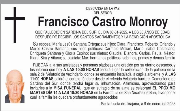 Francisco Castro Monroy