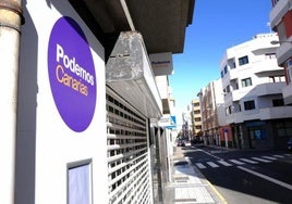 La nueva sede de Podemos en Las Palmas de Gran Canaria se encuentra en la calle Castillejos.