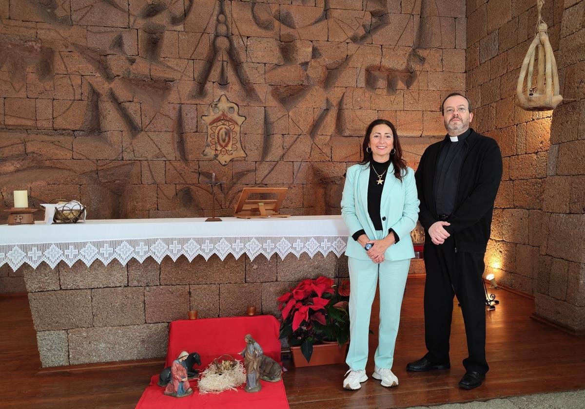 Visita a la iglesia de Santa Bárbara.