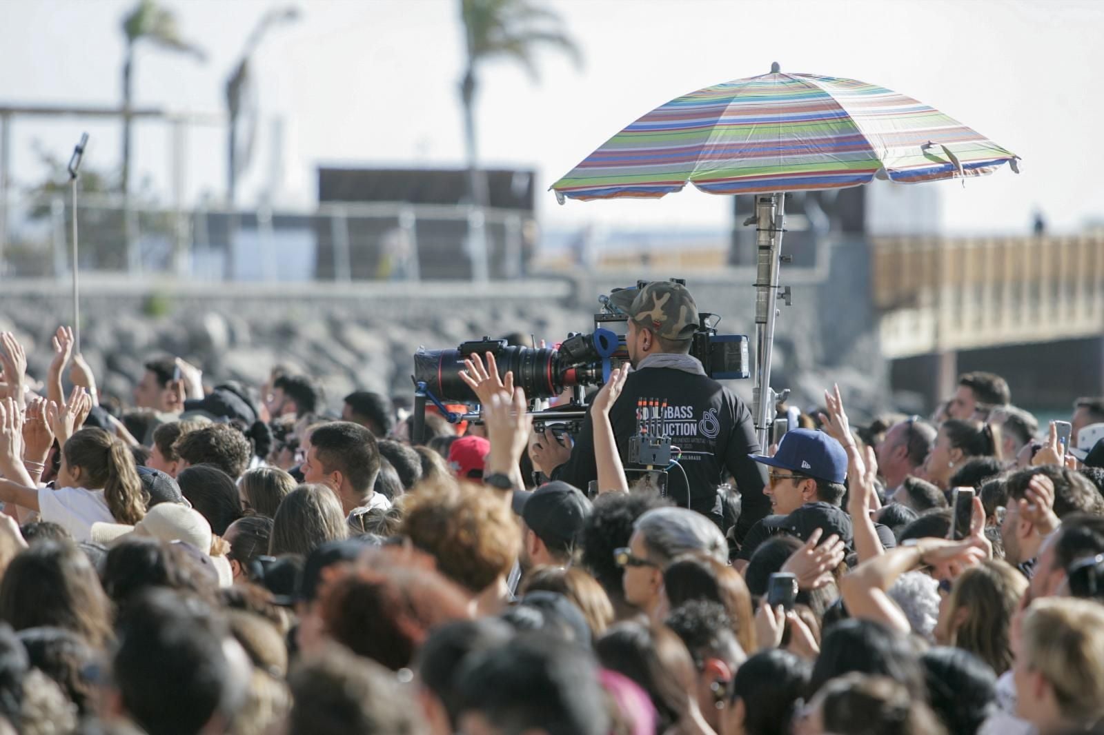 Lanzarote vibra con la música de &#039;La Reina del Flow&#039;