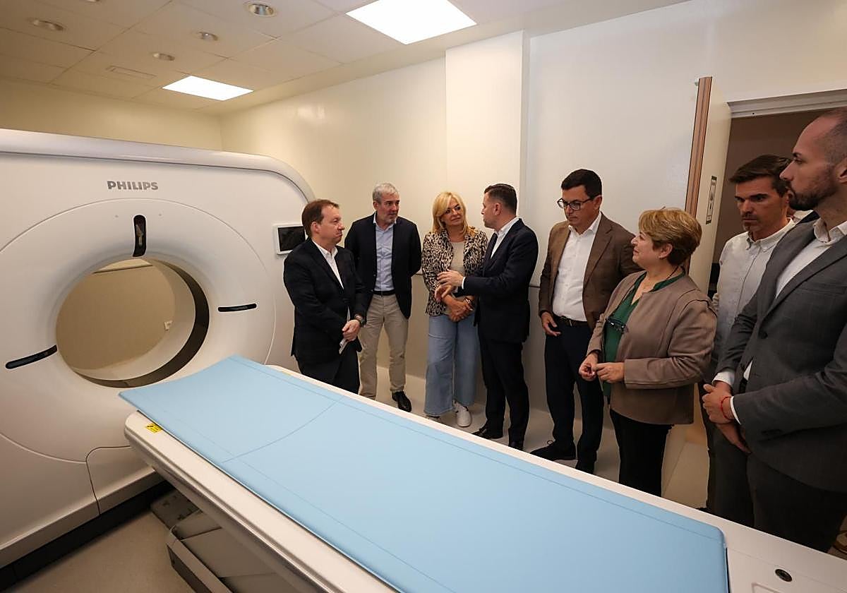 El nuevo TAC del Centro de Atención Especializada de Gáldar está en la planta -1.