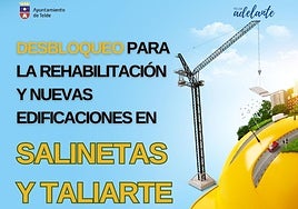 El frente marítimo de Salinetas y Taliarte podrá rehabilitarse y albergar nuevas edificaciones.