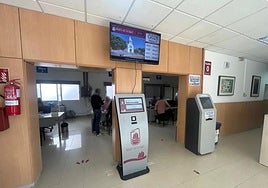 La oficina de atención al ciudadano del Consistorio capitalino, con el nuevo dispositivo.