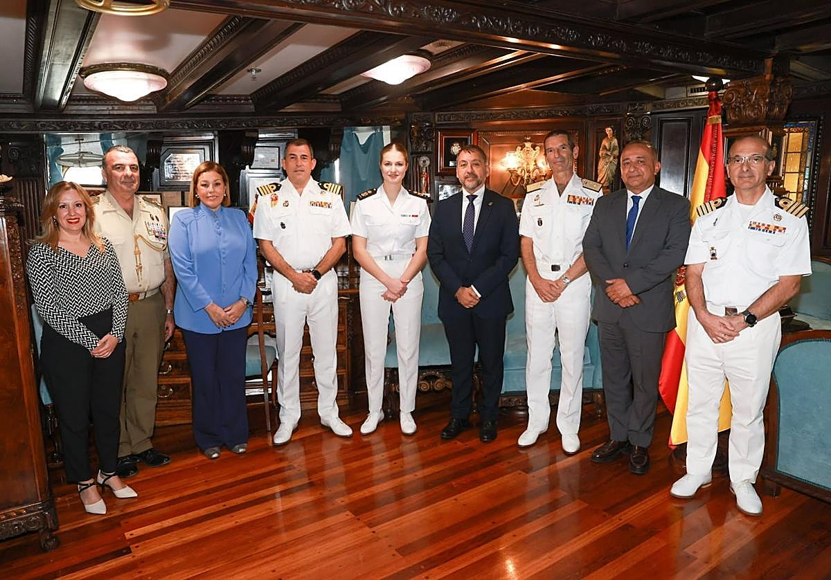 Un momento durante la recepción.