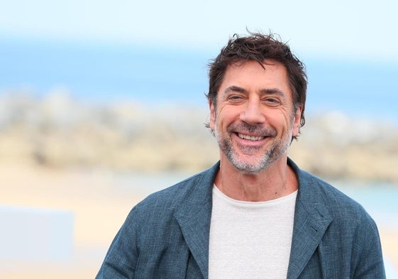 Bardem, en el Festival de Cine de San Sebastián 2024, donde recibió el premio Donostia.