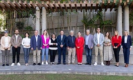 Foto grupal tras la samblea celebrada días pasados en Tenerife.