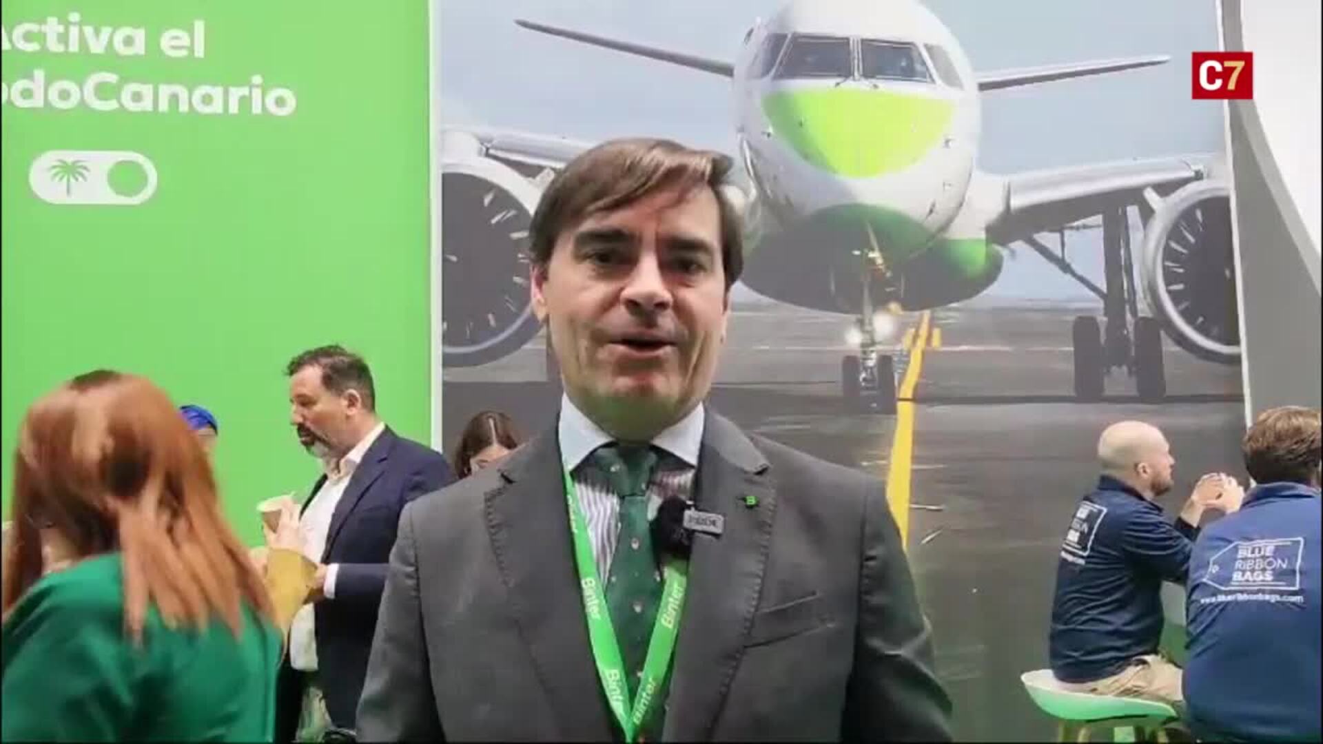 Miguel Ángel Suárez, director comercial y de marketing de Binter