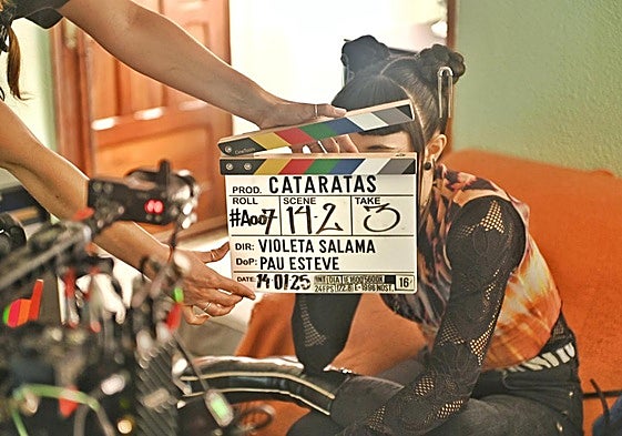 Rodaje de 'Cataratas'.