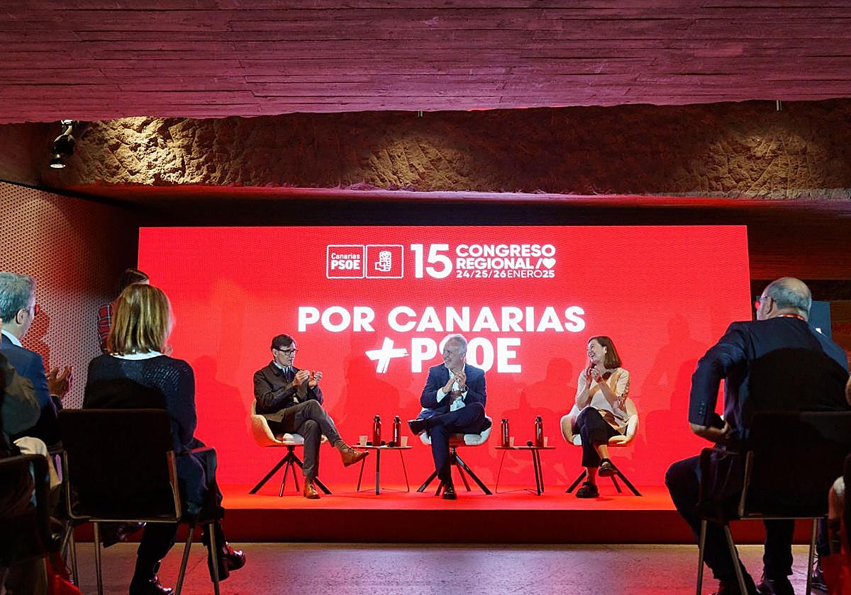 El PSOE inaugura su Congreso regional con el foco puesto en «el progreso y la prosperidad» de las islas