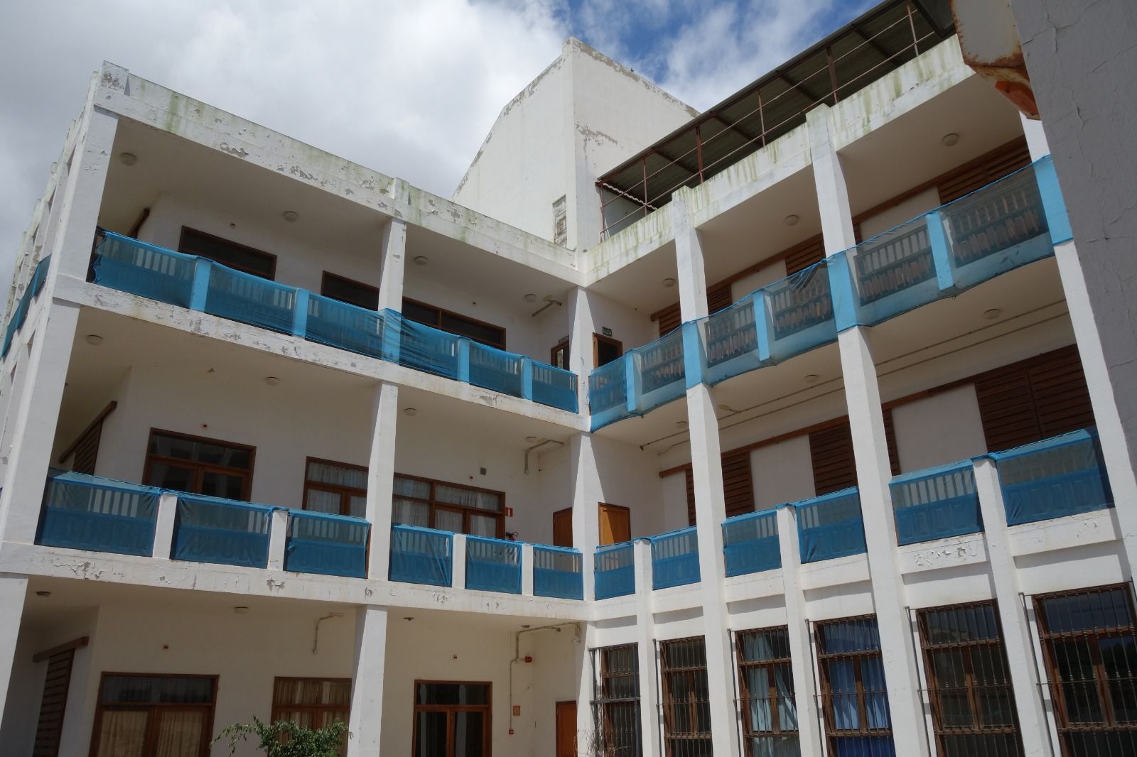 Interior del edificio.