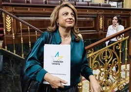 La diputada de CC en el Congreso, Cristina Valido.