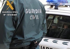Imagen de un agente de la Guardia Civil