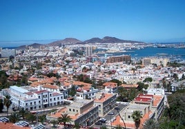 Imagen dela capital grancanaria.