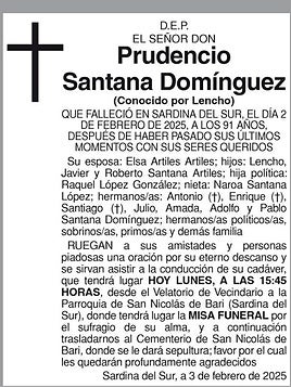 Prudencio Santana Domínguez