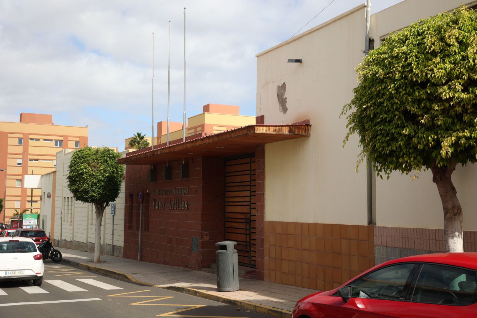 El polideportivo Paco Artiles, en imágenes