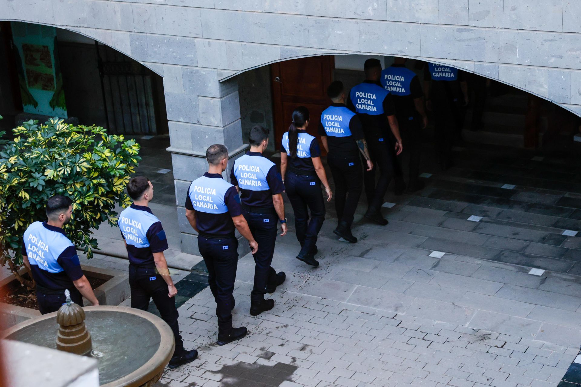 La incorporación de 18 agentes a la Policía Local de San Bartolomé de Tirajana, en imágenes