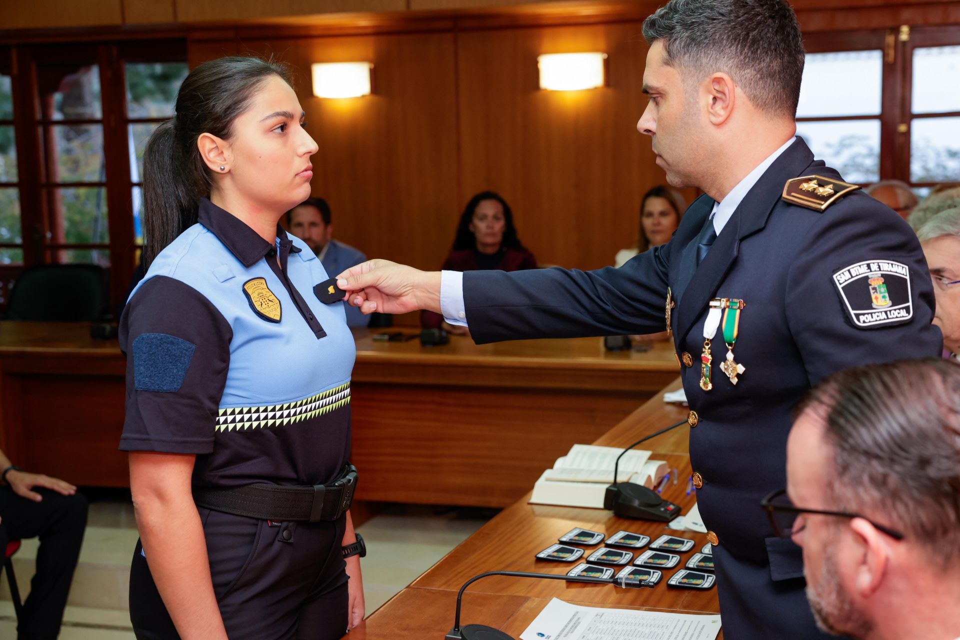 La incorporación de 18 agentes a la Policía Local de San Bartolomé de Tirajana, en imágenes