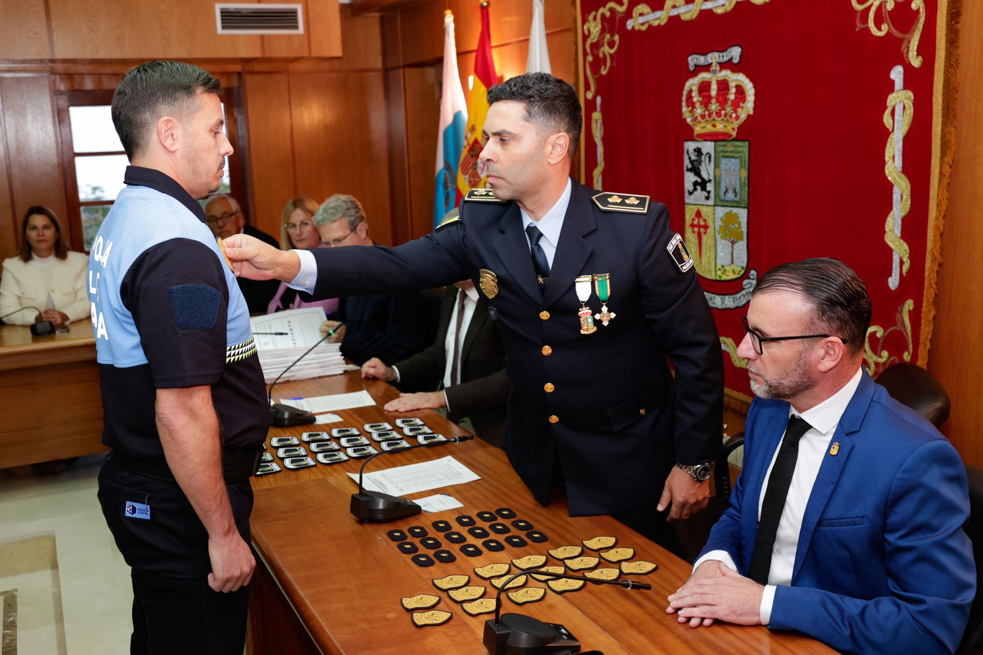 La incorporación de 18 agentes a la Policía Local de San Bartolomé de Tirajana, en imágenes