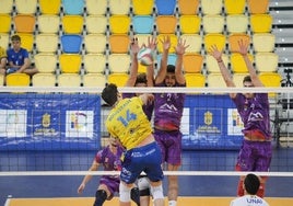 Imágenes del Guaguas-Manacor de voleibol
