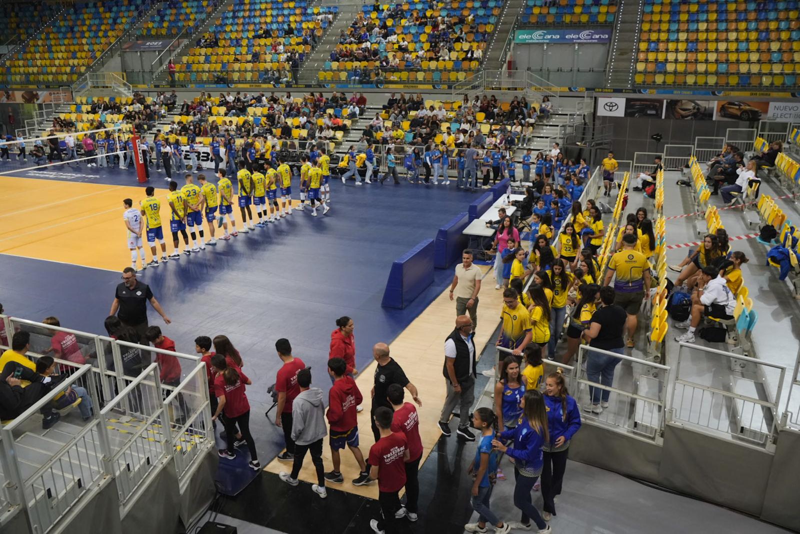 Todas las instantáneas del triunfo amarillo ante el Manacor