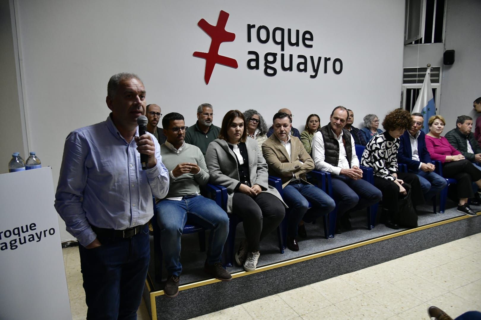 La asamblea de Roque Aguayro, en imágenes