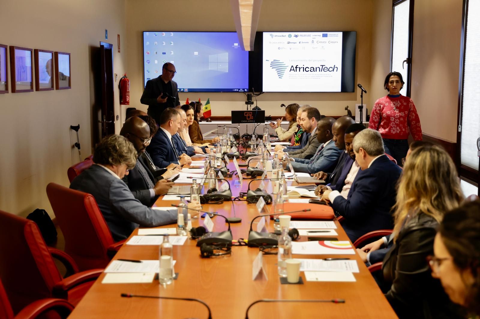 Así fue el lanzamiento de &#039;African Tech&#039; de Casa África