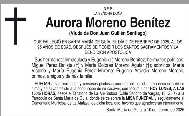 Aurora Moreno Benítez