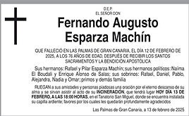 Fernando Augusto Esparza Machín