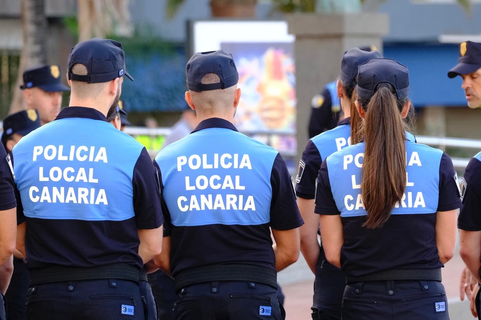 Las imágenes de los 45 nuevos agentes de la Policía Local de la capital grancanaria