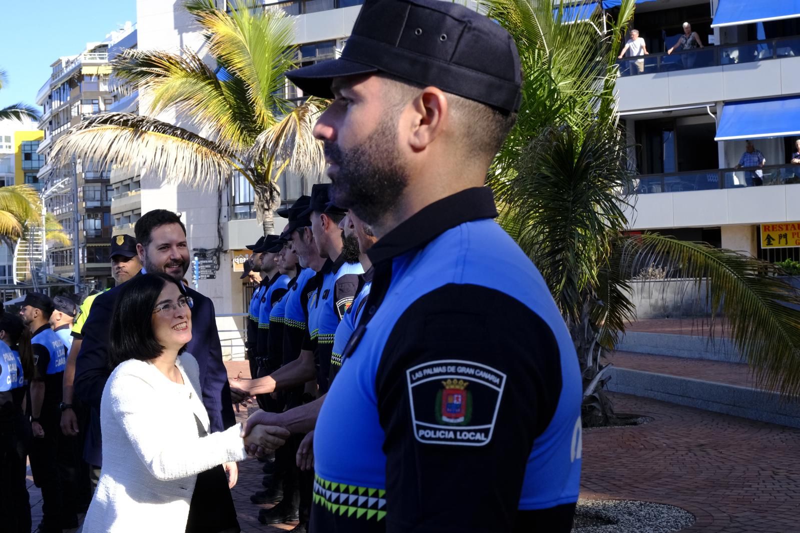 Las imágenes de los 45 nuevos agentes de la Policía Local de la capital grancanaria