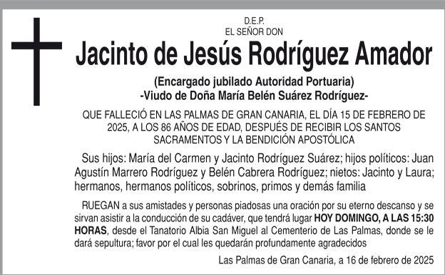 Jacinto de Jesús Rodríguez Amador