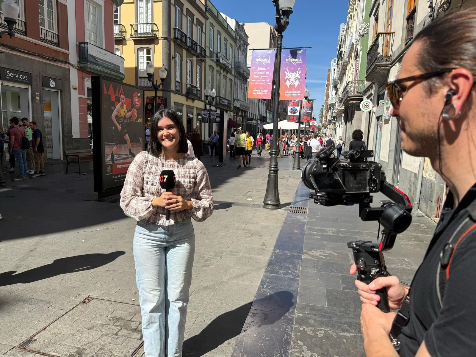 Las imágenes más destacadas de la emisión especial en directo de Canarias7.es