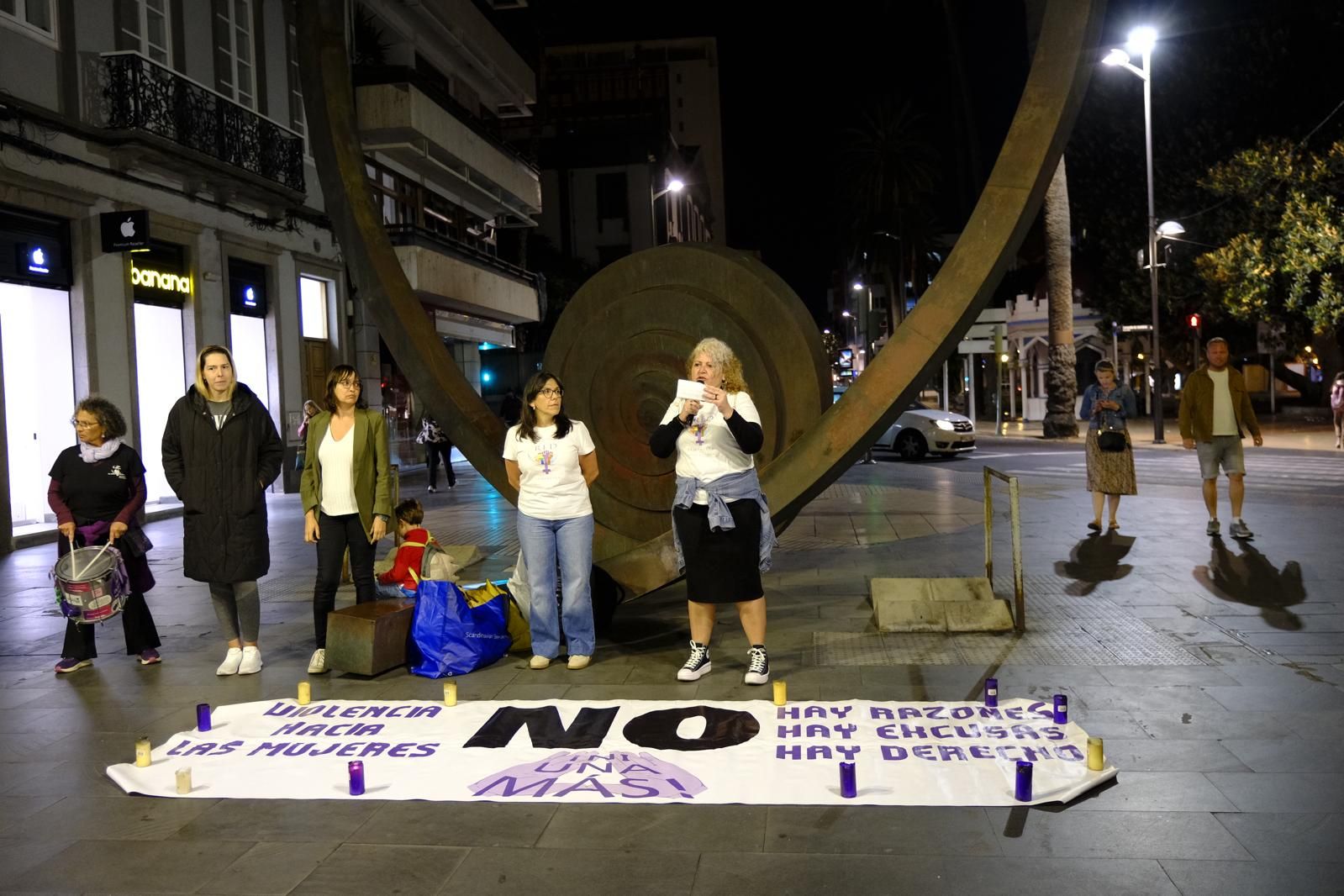 La Red Feminista toma las calles para condenar el asesinato de María Dolores
