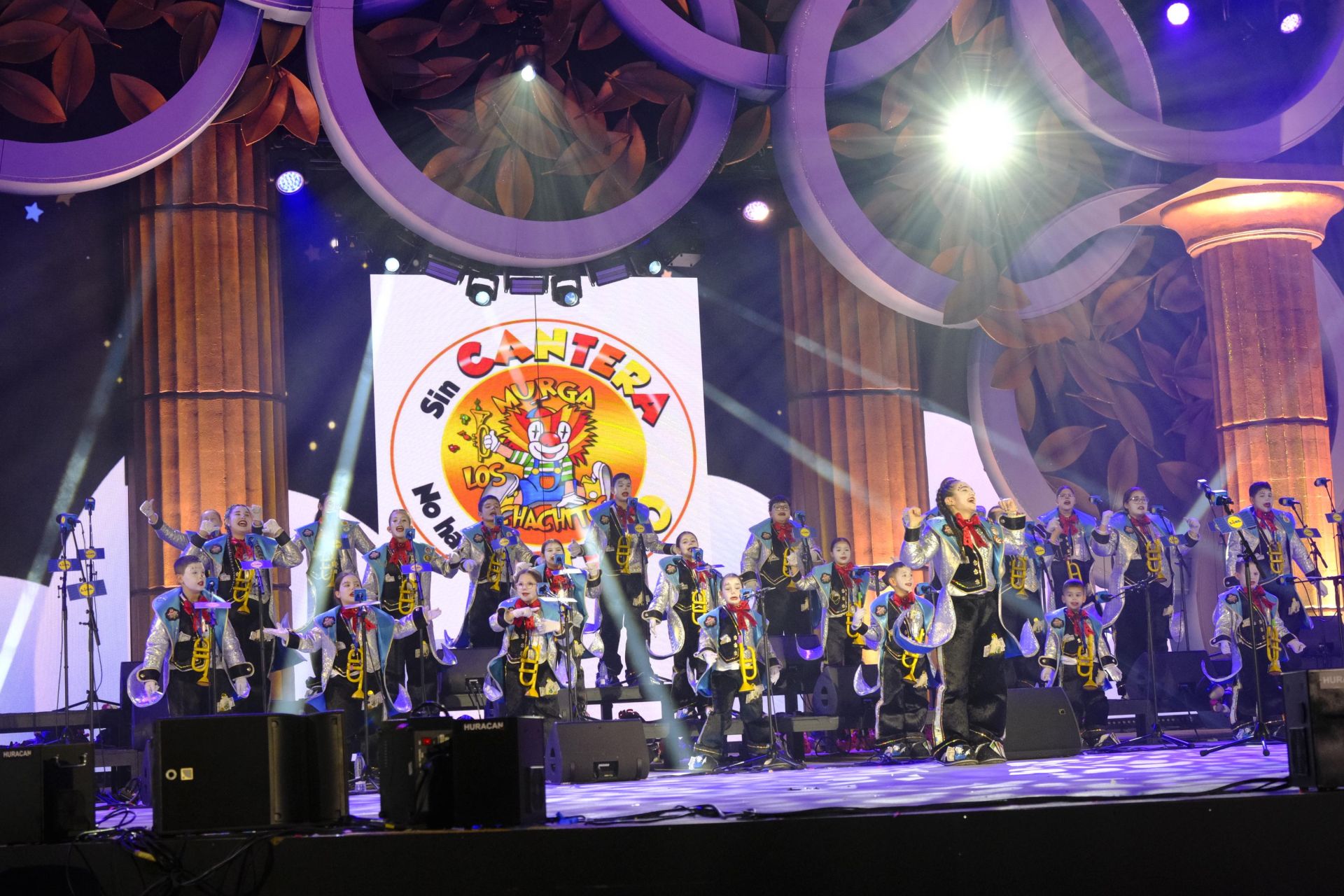 La primera fase de murgas adultas del carnaval de Las Palmas de Gran Canaria, en imágenes