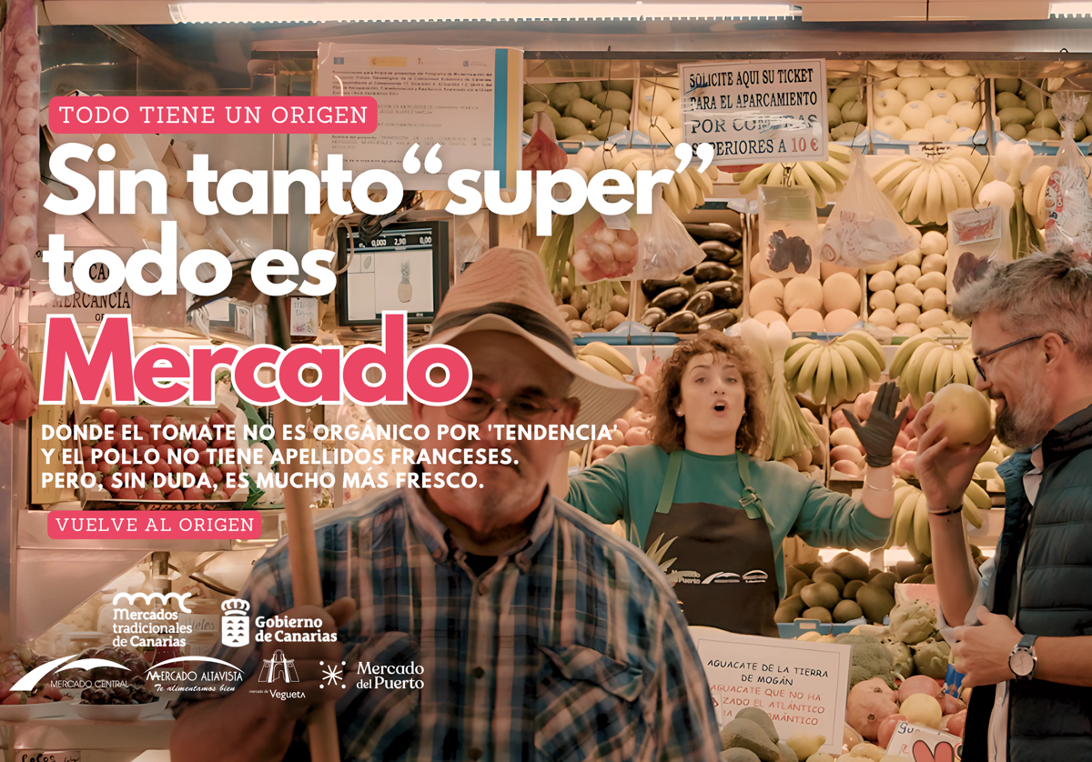 Los Mercados Tradicionales de la capital grancanaria se han unido para reivindicar algo que es muy suyo; lo tradicional, lo auténtico, lo de siempre