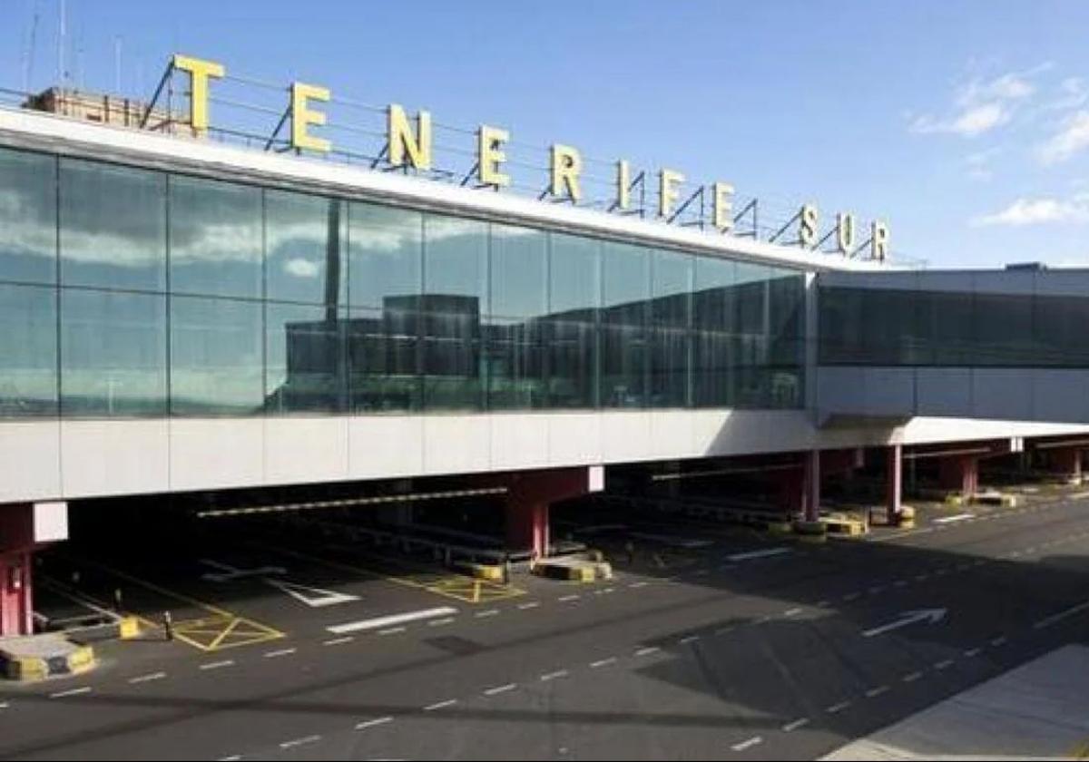 Imagen del aeropuerto de Tenerife Sur.