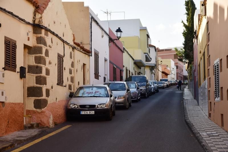 Imagen de archivo de la calle Orilla, vía que se intenta evitar con el nuevo acceso.