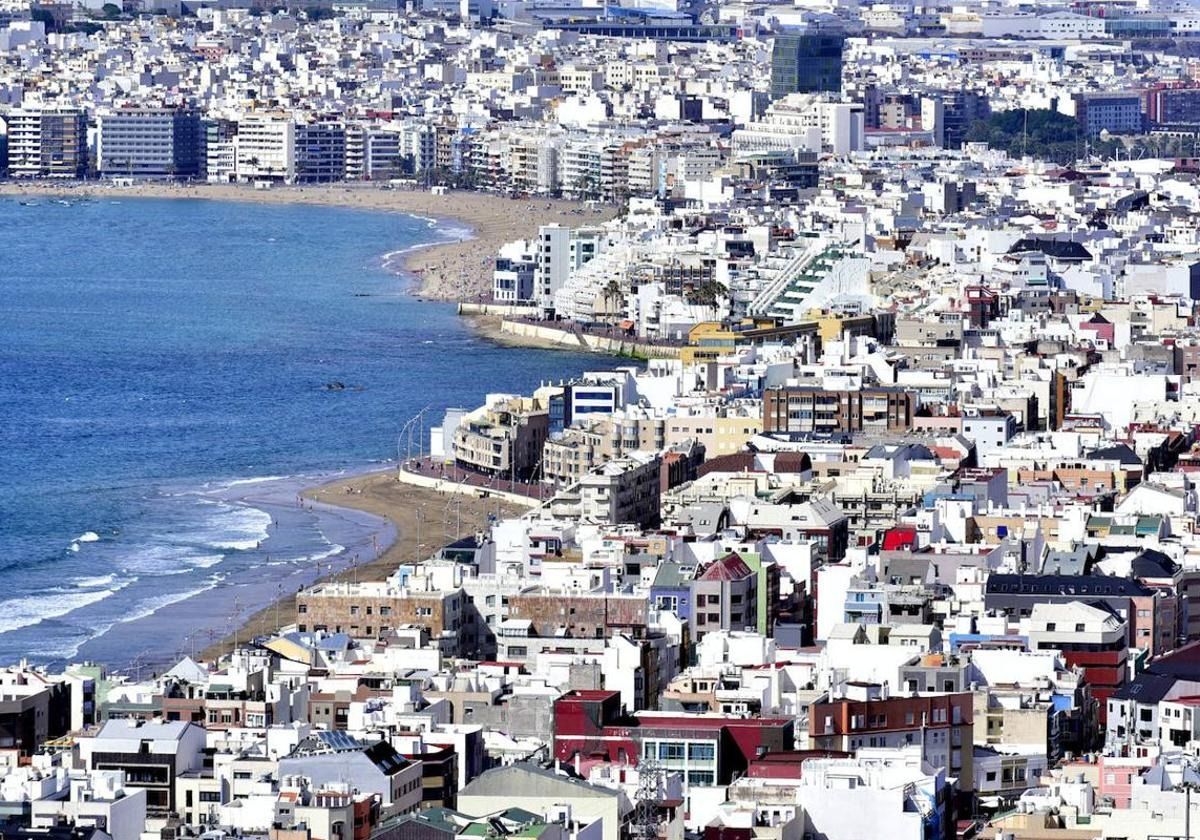 Foto de archivo de Las Palmas de Gran Canaria.